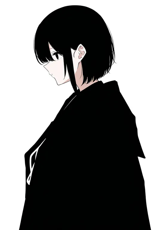 masterpiece, best quality, newest, absurdres, highres, safe, mousou_dairinin, solo, simple_background — by k3scat, made with ComfyUI