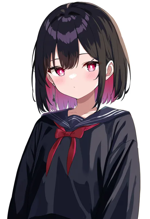 masterpiece, best quality, newest, absurdres, highres, safe, crime_prevention_buzzer, 1girl, solo, simple_background — by k3scat, made with ComfyUI
