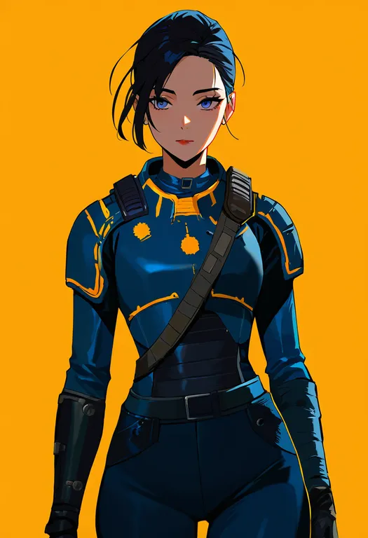 masterpiece, best quality, newest, absurdres, highres, safe, fallout_3, solo, simple_background — by k3scat, made with ComfyUI