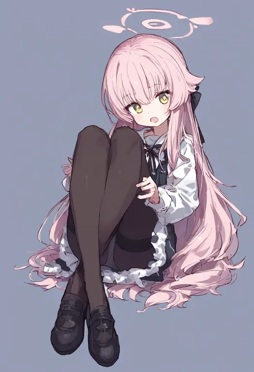 masterpiece, best quality, general, panties under pantyhose, 1girl, solo, simple background — by k3scat, made with ComfyUI