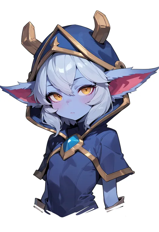 masterpiece, best quality, score_7, safe, poppy (league of legends), league of legends, solo, upper body… — by k3scat, made with ComfyUI
