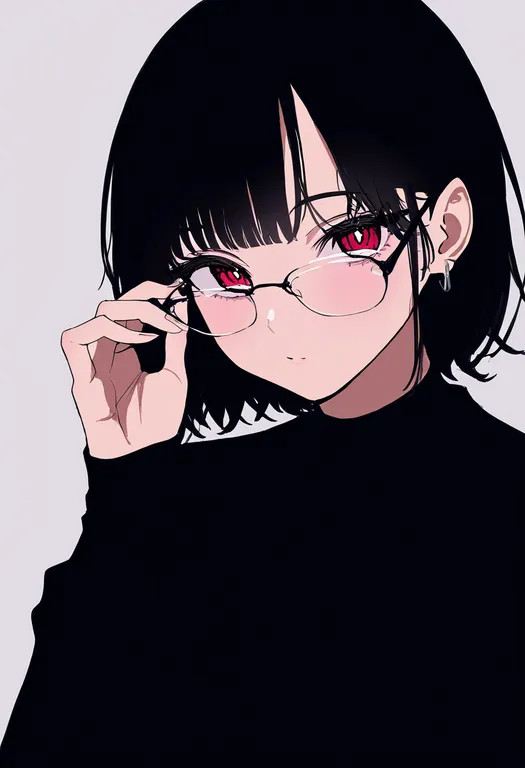 masterpiece, best quality, newest, absurdres, highres, safe, long_eyelashes, 1girl, solo, simple_background — by k3scat, made with ComfyUI