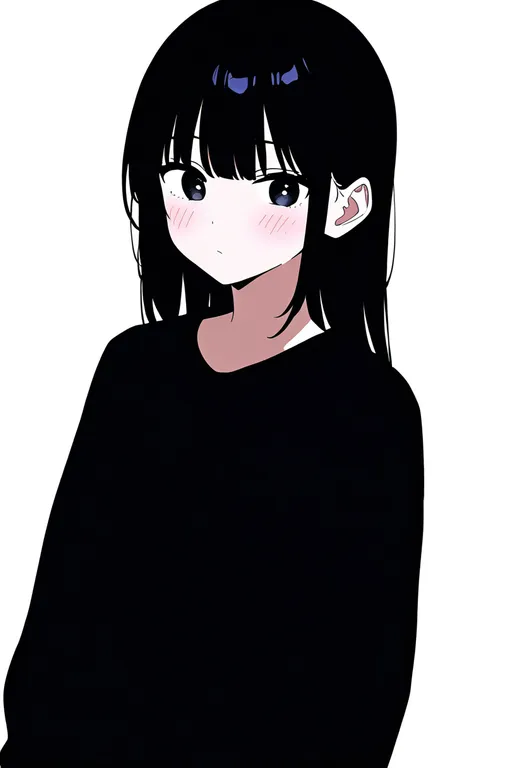 masterpiece, best quality, newest, absurdres, highres, safe, light_blush, 1girl, solo, simple_background — by k3scat, made with ComfyUI