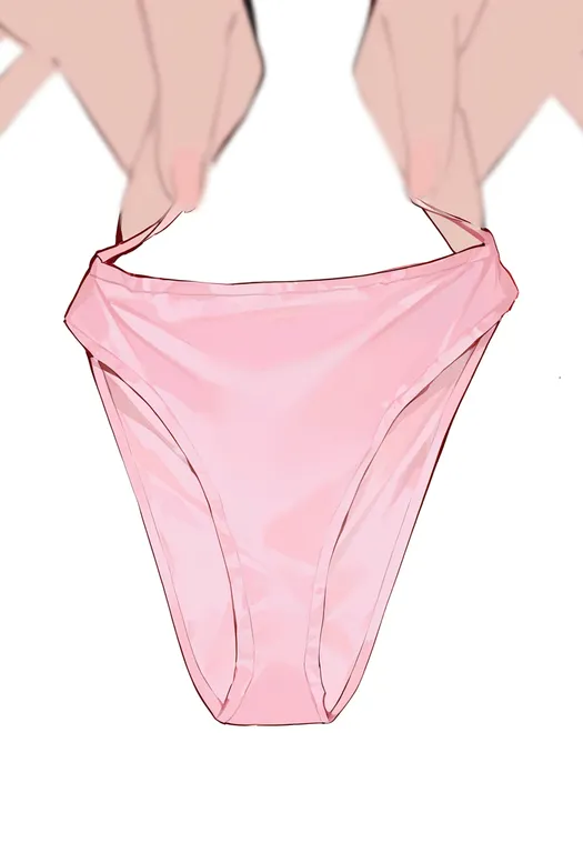 masterpiece, best quality, newest, absurdres, highres, safe, holding_panties, 1girl, solo, simple_background — by k3scat, made with ComfyUI