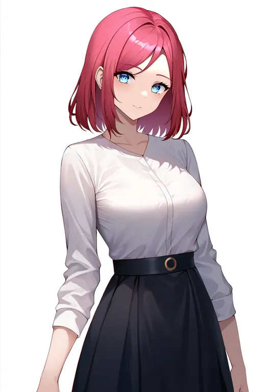 masterpiece, best quality, newest, absurdres, highres, safe, moira, solo, simple_background — by k3scat, made with ComfyUI