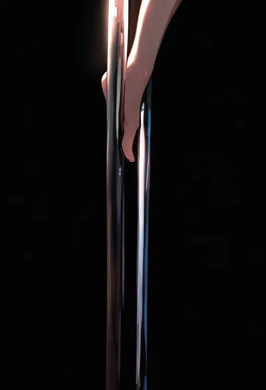 masterpiece, best quality, newest, absurdres, highres, safe, stripper_pole, 1girl, solo, simple_background — by k3scat, made with ComfyUI