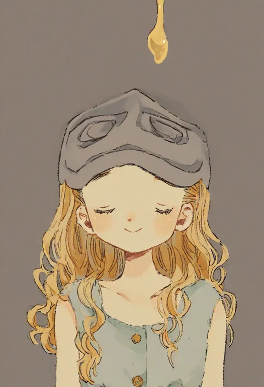masterpiece, best quality, general, leader (honey and clover), honey and clover, solo, upper body, simple background — by k3scat, made with ComfyUI