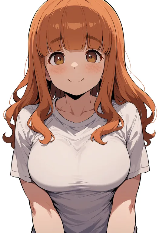 masterpiece, best quality, score_7, safe, takebe saori, solo, upper body, simple background — by k3scat, made with ComfyUI