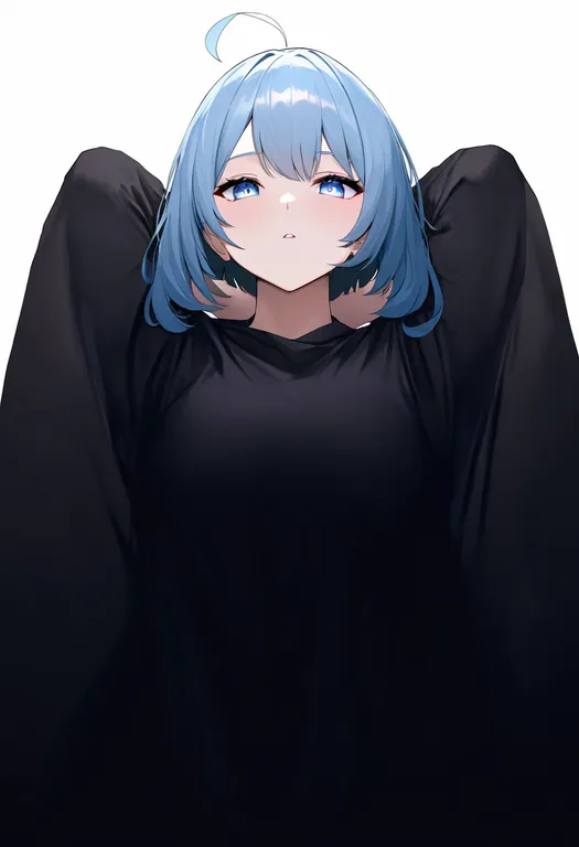 masterpiece, best quality, newest, absurdres, highres, safe, tbs, solo, simple_background — by k3scat, made with ComfyUI