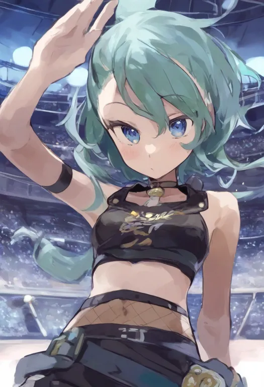 masterpiece, best quality, general, arena, 1girl, solo — by k3scat, made with ComfyUI