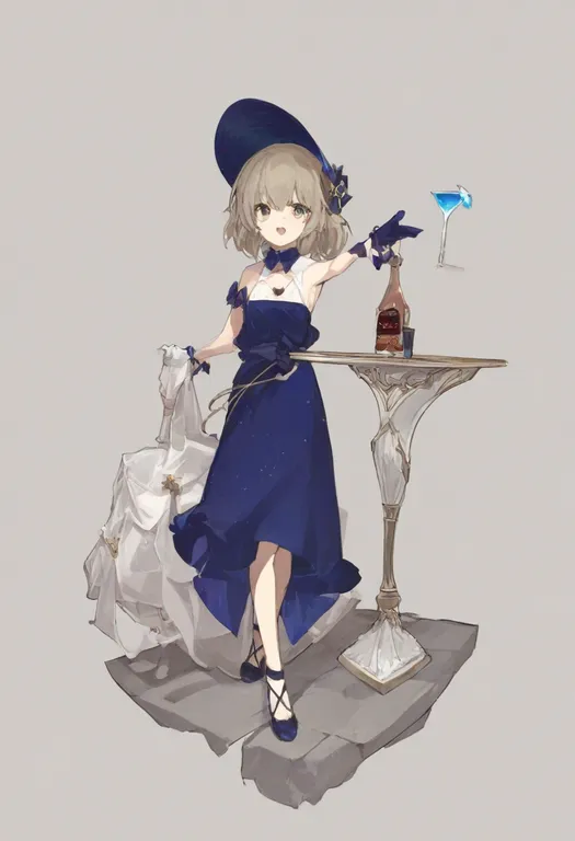masterpiece, best quality, general, cocktail dress, 1girl, solo, simple background — by k3scat, made with ComfyUI