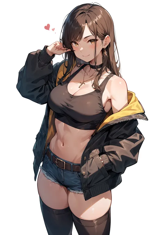 masterpiece, best quality, score_7, safe, juukishi cutie bullet, solo, simple background — by k3scat, made with ComfyUI